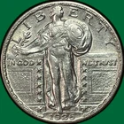 1925 Standing Liberty Quarter Choice Almost Uncirculated AU+/UNC Coin #40370