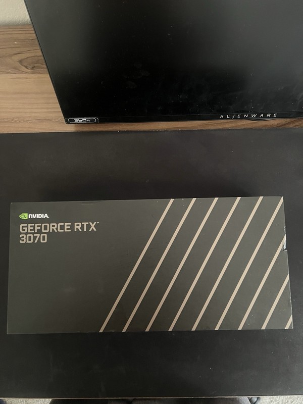 Box only for NVIDIA GeForce RTX 3070 Founders Edition (Read Description)