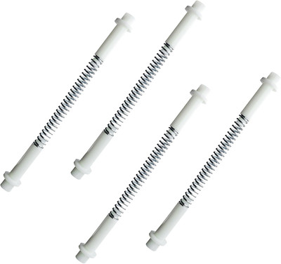 4 Sets K 5131 Steel and Nylon Storm Door Hinge Pin Kit, 8 Pcs White 