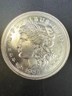 1985 Vintage MORGAN Design 1 oz 0.999 Fine Silver Trade Unit Round Lot 4