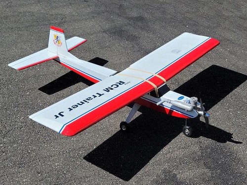 The RCM Trainer Jr. Model Airplane Plans, never used , June 1974