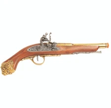 Denix Flintlock, 18TH Century Brass Non-Firing Replica