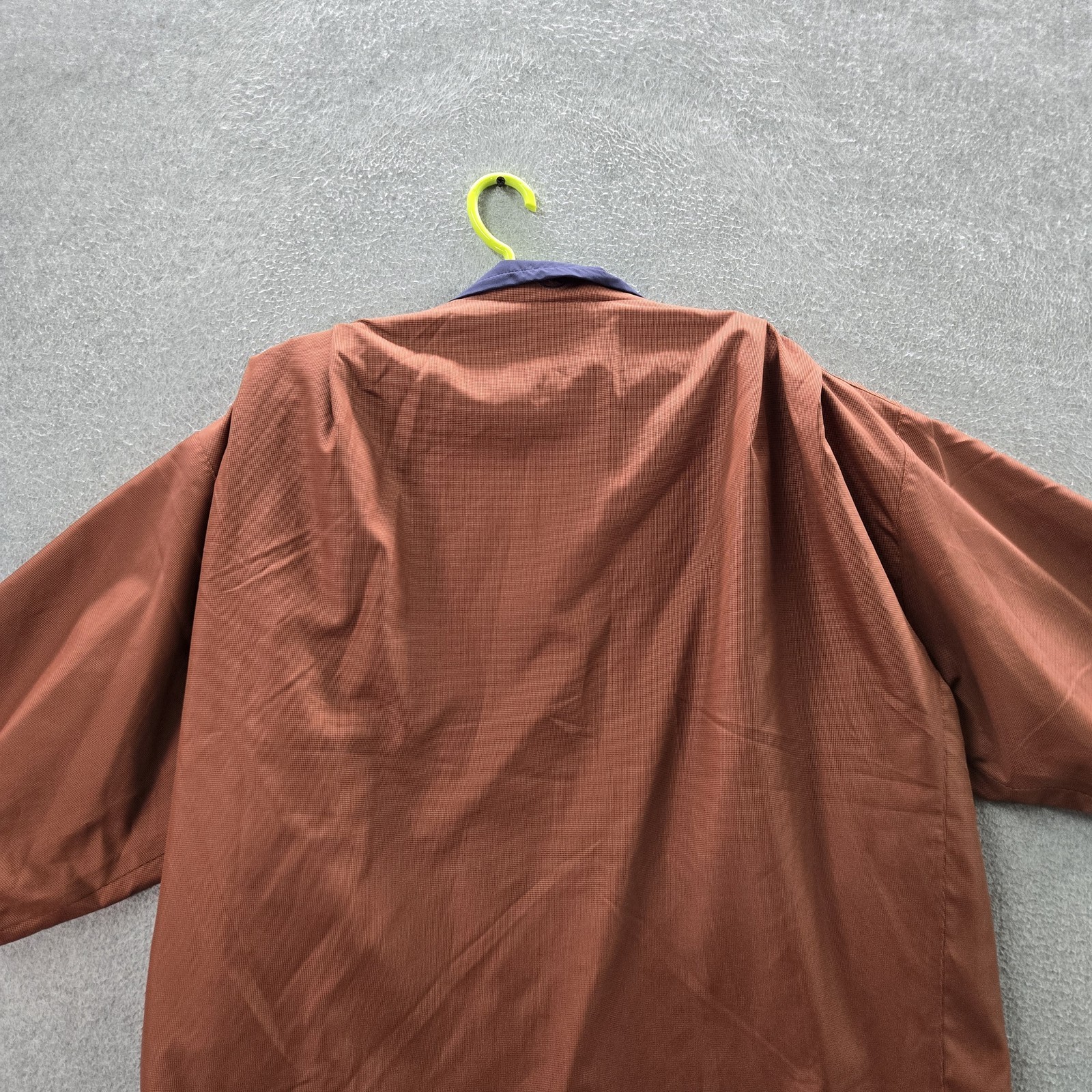 Zero Restriction Men Jacket L Navy Windbreaker Go… - image 7