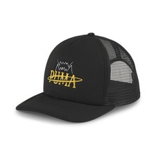 Puma Basketball Trucker Unisex-Cap, schwarz, 02448901