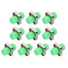 Fiber Optical Coupler FC to FC/APC Square Flange, Single Mode Simplex 10pcs