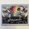 Shohei Ohtani Mike Trout 2023 Topps Cosmic Chrome Star Clusters Dodgers Angels