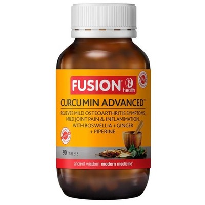 New Fusion Health Curcumin Advanced 90 Tablets