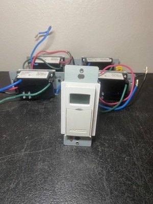 Intermatic EI600WC In-Wall 7-Day Digital Auto Adjusting Timer, Programmable