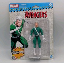 Marvel Legends Retro Quicksilver Green Costume Avengers Walmart Exclusive - New