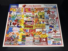 WHITE MOUNTAIN - I LOVE SEASONS - 1000 piece puzzle - NEW