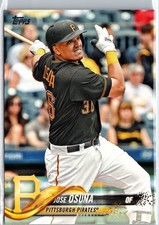 2018 Topps - Jose Osuna #521 Pittsburgh Pirates