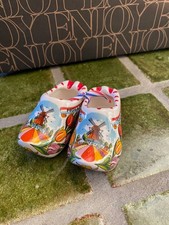 New Miniature Traditional Dutch Clogs Klompen Netherlands Folk Souvenir
