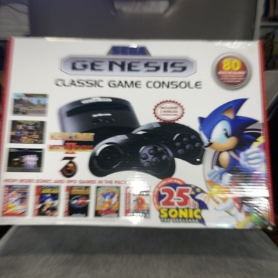 Sega Genesis Classic Console | 80 Built-In Games | 2 Wireless Controllers 