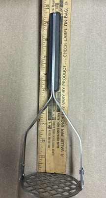 Vintage EKCO Flint Arrowhead POTATO MASHER Stainless steel