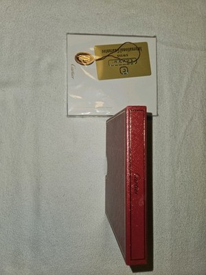 NEW Factory Sealed Cartier Red Folder & International Guarantee Documents Set