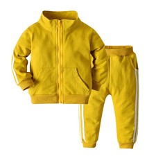 Little Boys Clothing Sets Sports Long Sleeve Zipper Tracksuit Sweatsuit Outfi...