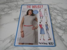 New Simply Sewing pattern Walkley Dress & Top Stretch Knits Size S to L uncut