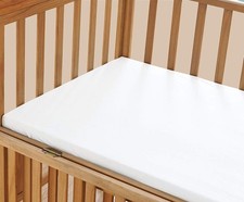 Luxury Silky Soft Baby Crib Fitted Sheet 100 Cotton Jersey Knit  Standard Cr...