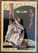 1994 Topps Black Gold Chris Webber #23 Golden State Warriors - NM