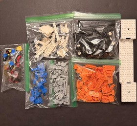 Lego 7686 City Helicopter Transporter Complete Box Manual Missing Some Stickers