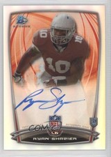 2014 Bowman Rookie Chrome Refractor Auto Ryan Shazier #53 Auto 00jz