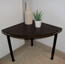 Etagère d'angle vintage en formica 35 X 35 cm H.30 cm