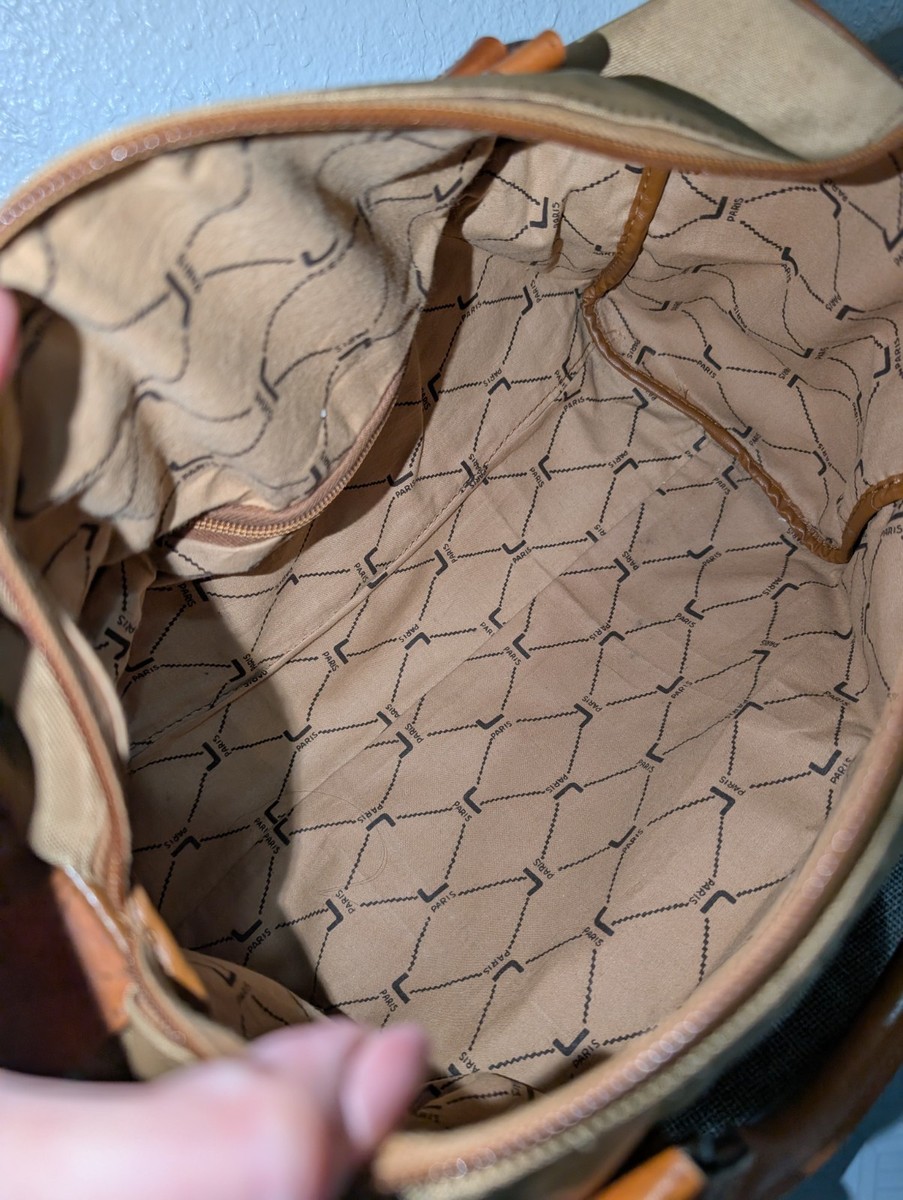 仏LANCEL ジャガードボストンバッグ ダリ LANCEL（ボストンバッグ）の