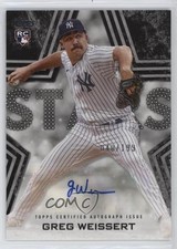 2023 Topps Series 2 Baseball Stars Black 40/199 Greg Weissert #BSA-GW Auto 0rd2