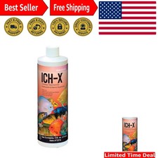 Hikari Ich X - Advanced 16oz Treatment for Fish Health Disease Prevention