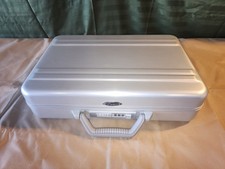 Zero Halliburton - Z5 Notebook Carrying Case Aluminum Combo Lock Excellent 
