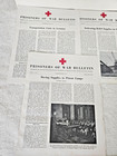 WW2 Era Red Cross Prisoner of War Bulletins - Lot of 5 - January 45 - May 45 — photo 2