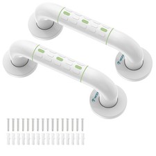 2PCS Stainless Steel Safety Handrails 30cm Anti-Slip With Luminous Function UK