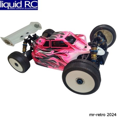 Leadfinger Racing E3038 Assassin Clear Body Shell fits Team Associated B3e or