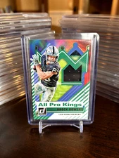 2025 Donruss – Brock Bowers All Pro Kings Jersey Patch /425 (Raiders, Rookie)