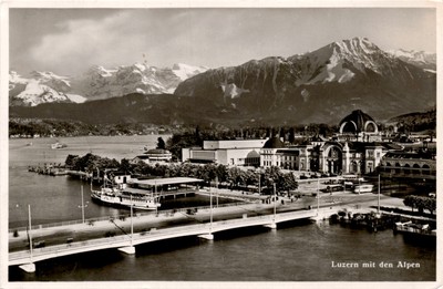 Luzern, Alpen, Verlag Globetrotter A.-G., Fabrication S Postcard