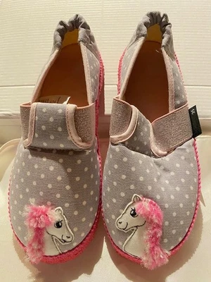 Nanga Pferdchen Hausschuh glitzer Gr. 35 Neu