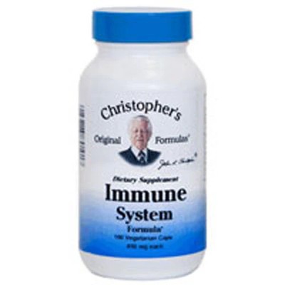 Immune System Formula 100 Vegicaps By Dr. Christophers Formulas
