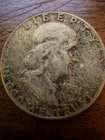 1951 Benjamin Franklin Half Dollar 90% Silver, Circulated