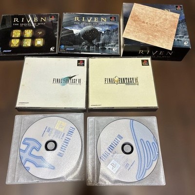 Riven Sequel to Myst Final Fantasy VII VIII IX PS1 4 Set