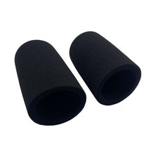 2Pcs Windscreen for Microphone Cover Noise Reduction Sponge Foam3319