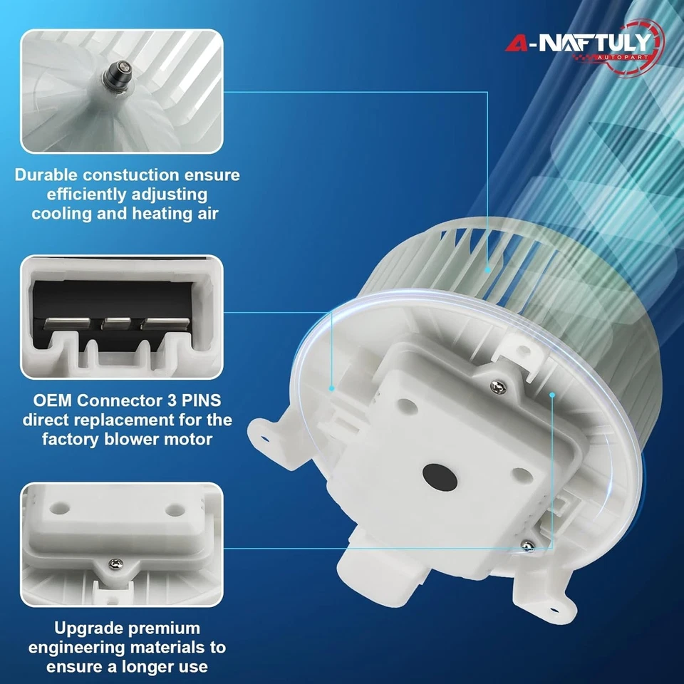 Motor soplador de aire acondicionado HVAC 700299 para Lexus IS250 350 06-15 GS300 GS350 GS430 GS450h Foto 4 de 4