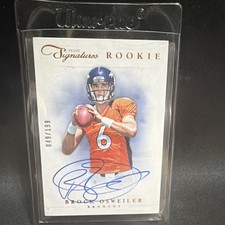 Panini 2012 Prime Signatures Brock Osweiler #247 /199 RC Auto Broncos