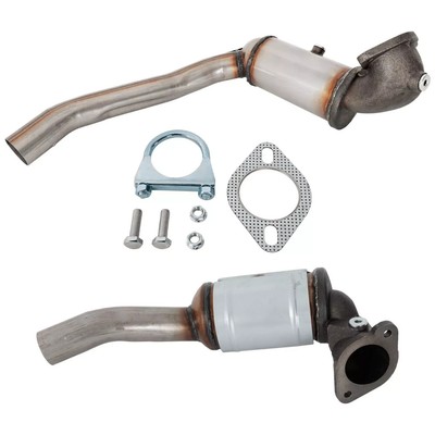Catalytic Converters Set of 2 Driver & Passenger Side Left Right for Edge Pair