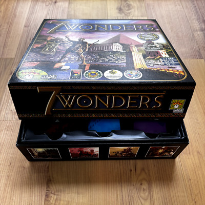 7 Wonders 1st Edition Board Game Civilization and Strategy (2010)