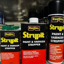 Rustins Strypit Paint and Varnish Stripper Remover 250ml/ 500ml/ 500ml Aerosol 