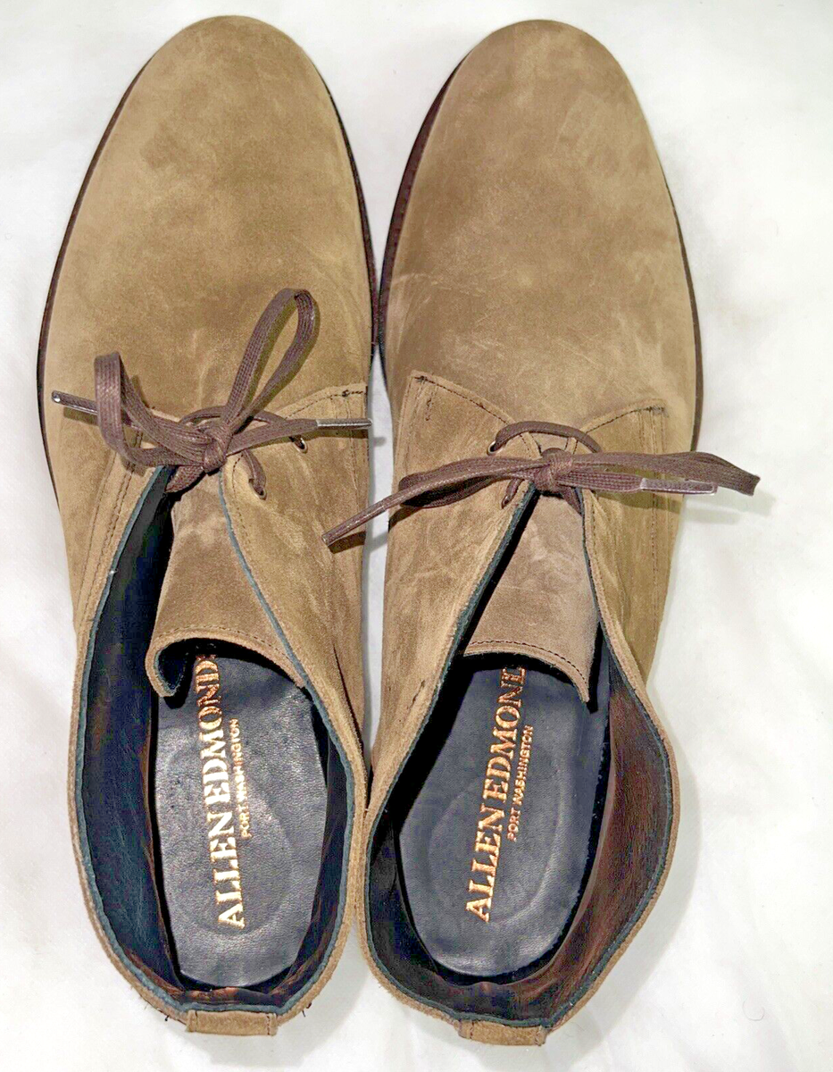 Allen Edmonds Port Washington Suede Chukka Boots Men display picture 3