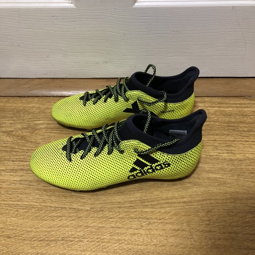 Adidas Techfit X17.3 Lime Green Football Boots UK Size 5 | eBay