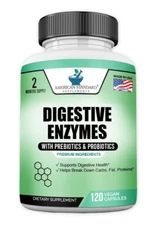 Digestive Enzymes Plus Probiotics & Prebiotics, 120 Veggie Capsules