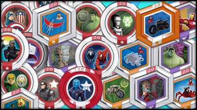DISNEY INFINITY 2.0 Marvel Heroes Power Disc - Complete Your Set - You Choose