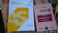 Jura Skripte Bücher Staatsexamen BGB Staatsrecht II Grundrechte